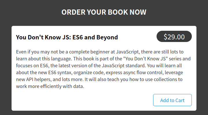 Book Order App